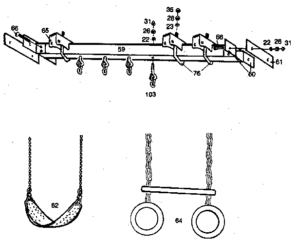 Top bar and play accessories