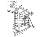 Sears 786725892 tower sub-assembly "b" diagram