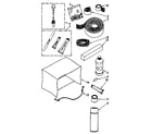 Kenmore 1068760781 optional parts (not included) diagram