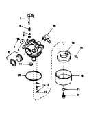 Carburetor no. 632500