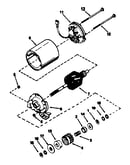 Electric starter motor no. 34934