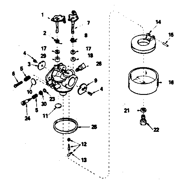 Carburetor no. 632183