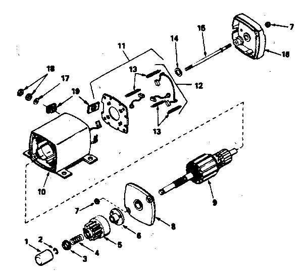 Starter motor