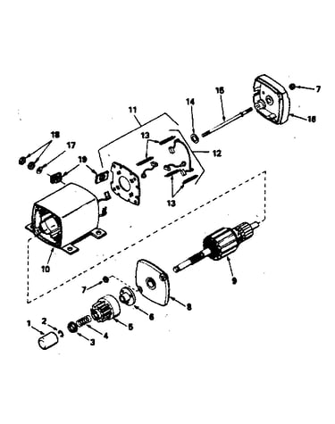 Starter motor