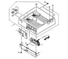 Epson GQ-3500 top cover/operation unit diagram