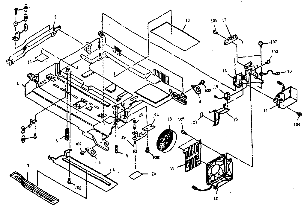 Frame section i