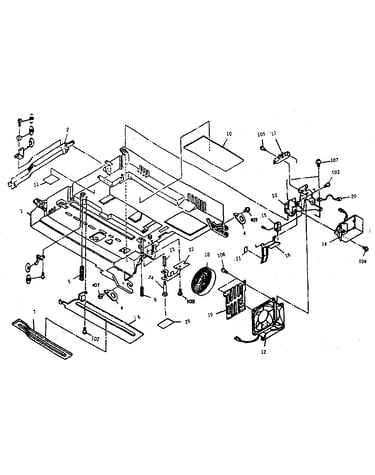 Frame section i
