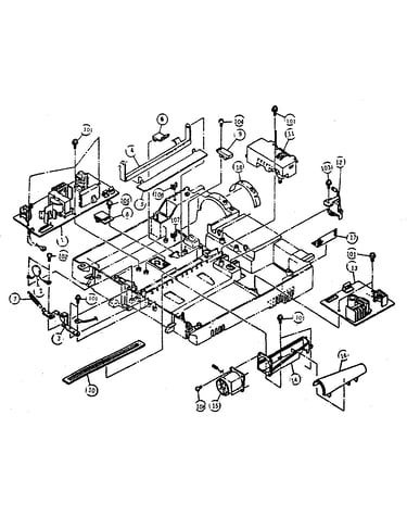 Frame section ii (ps supply)