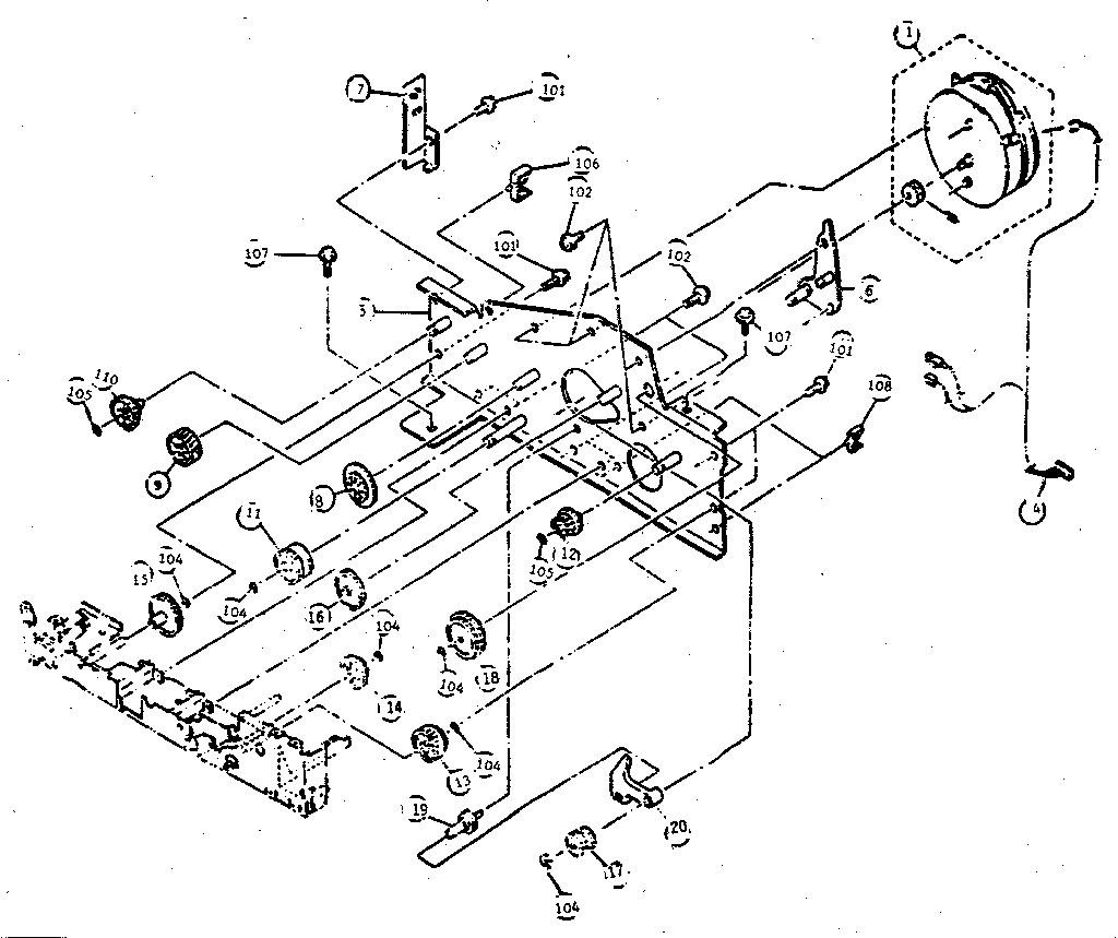 Drive section