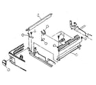 Epson GQ-3500 paper exit lower section diagram