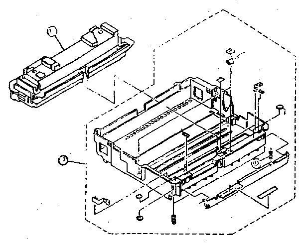Development unit/processing case