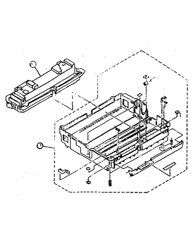 Development unit/processing case