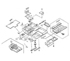 Epson GQ-3500 paper tray assembly diagram