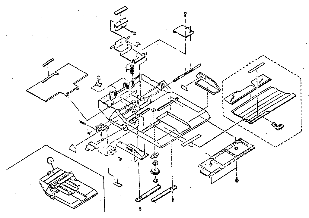 Paper tray assembly