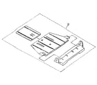 Epson GQ-3500 paper exit tray assembly diagram
