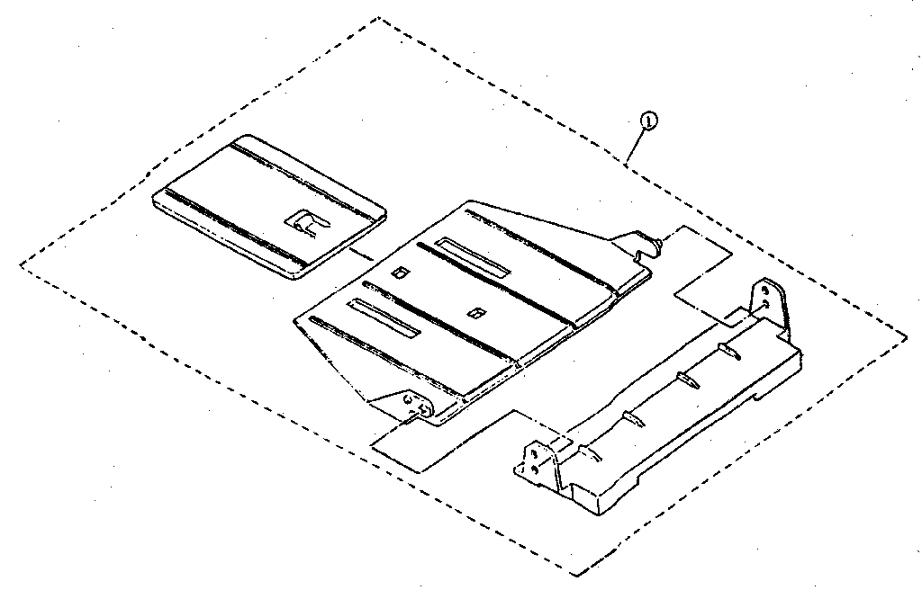 Paper exit tray assembly