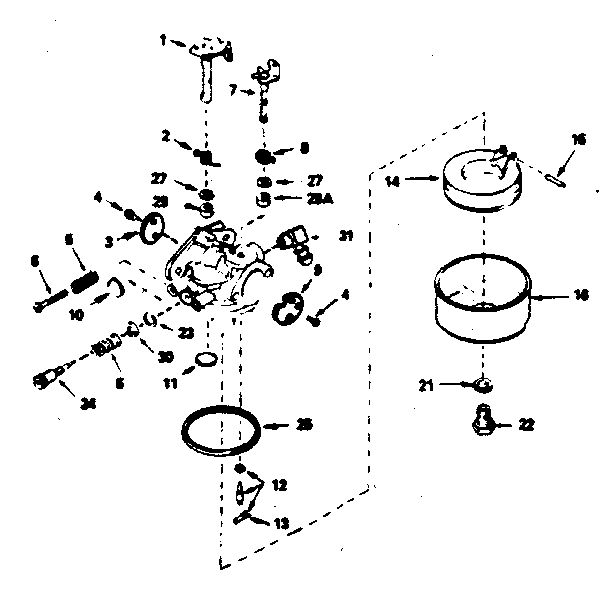 Carburetor no. 632422