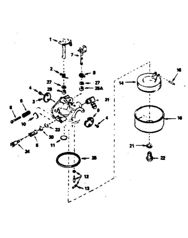 Carburetor no. 632422