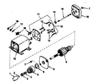 Craftsman 143386142 starter motor no. 33605 diagram