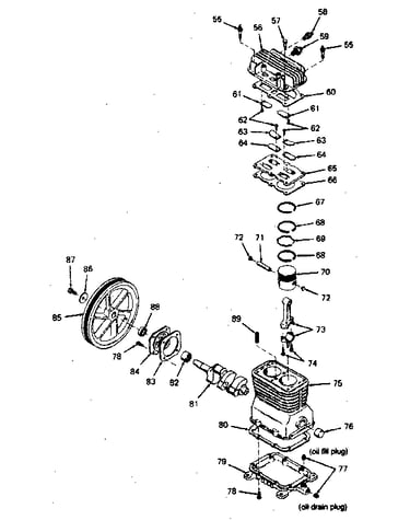 Compressor pump diagram