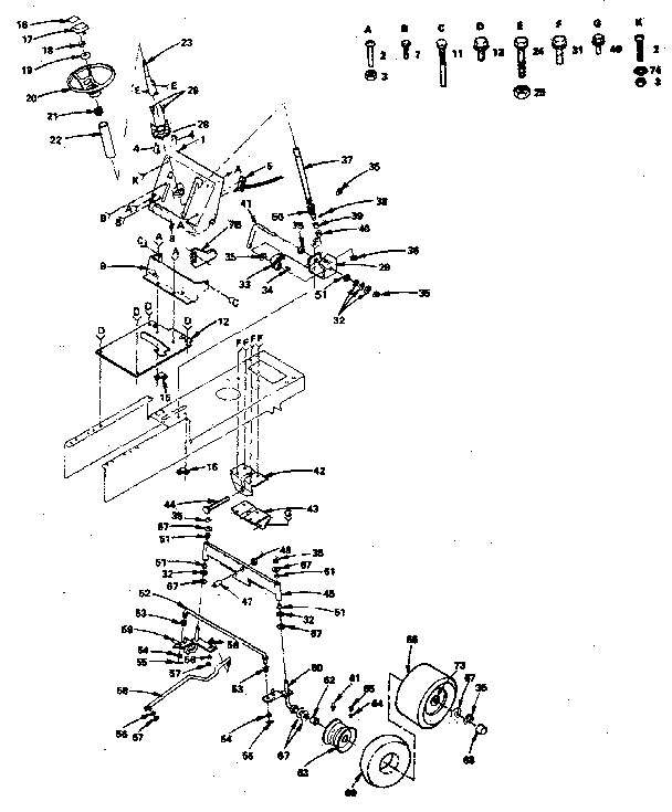 STEERING AND FRONT AXLE