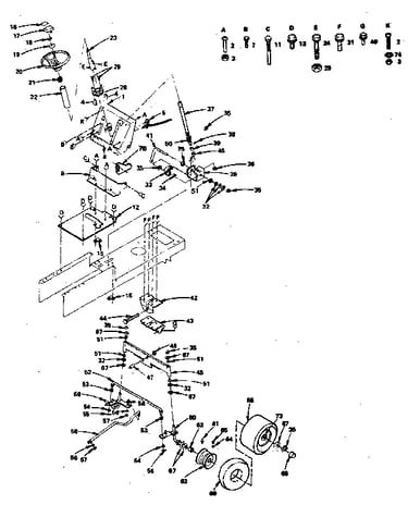 Steering and front axle