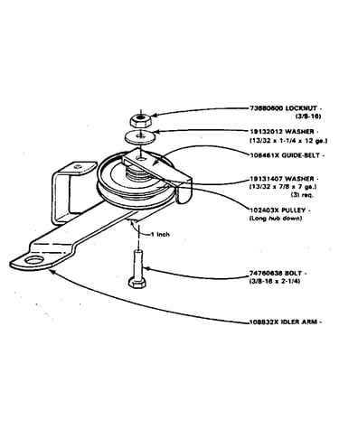 Long hub pulley