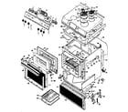 Kenmore 20212 (1988) body section diagram