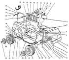 Sears 86037 replacement parts diagram