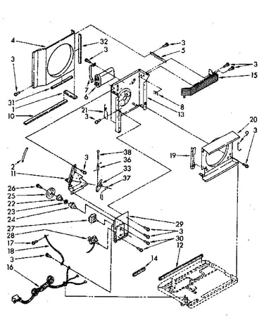 Air flow and control parts
