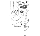 Kenmore 1068760780 optional parts (not included) diagram