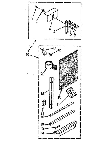 Accessory kit parts