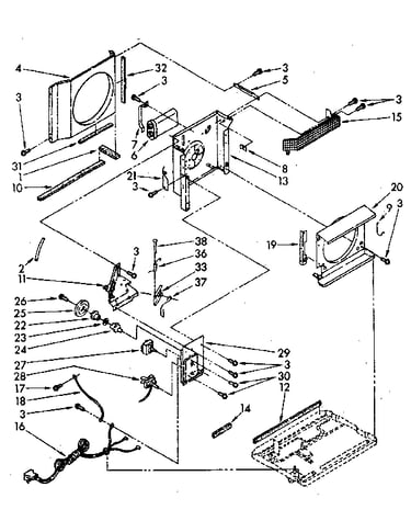 Air flow and control parts