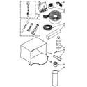 Kenmore 1068760782 optional parts (not included) diagram