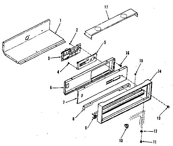 Control panel section