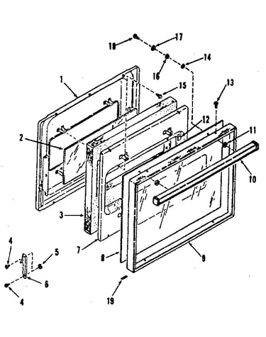 Oven door