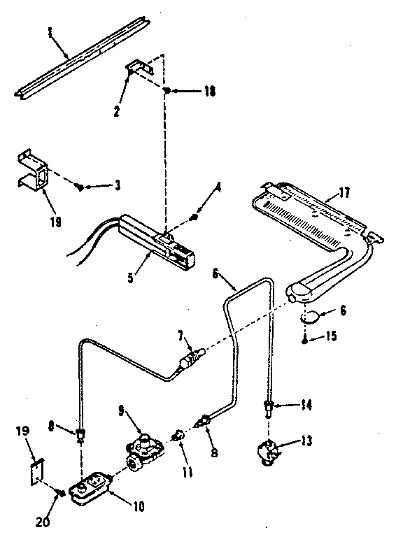 Burner section