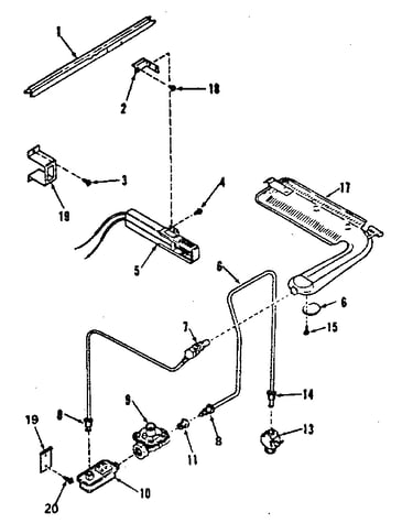 Burner section