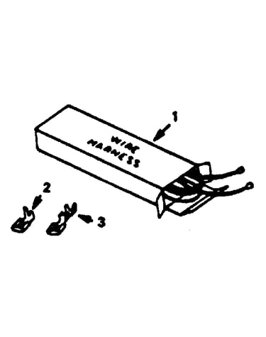 Wire harness and components