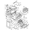 Kenmore 9117218811 body section diagram