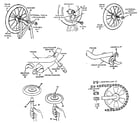 Sears 512878620 wheel and crank assembly diagram