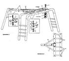 Sears 512720261 rail assembly diagram