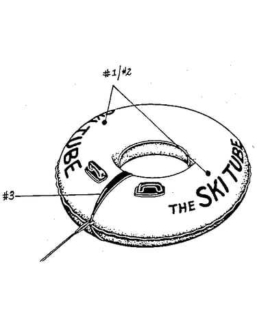Valve plugs and web strap