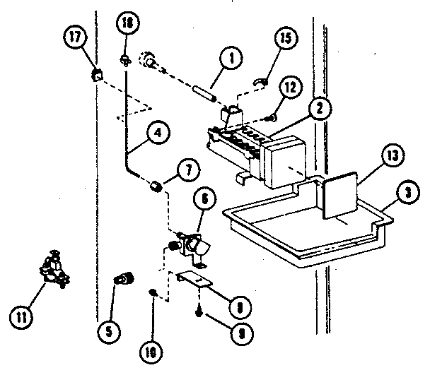Add on ice-maker