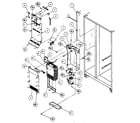 Amana SC25H evaporator and air handling diagram