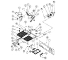 Amana SC25H machine compartment diagram