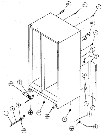 Rollers and back unit