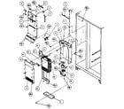 Amana SC25H evaporator and air handling diagram