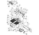 Amana SC25H machine compartment diagram