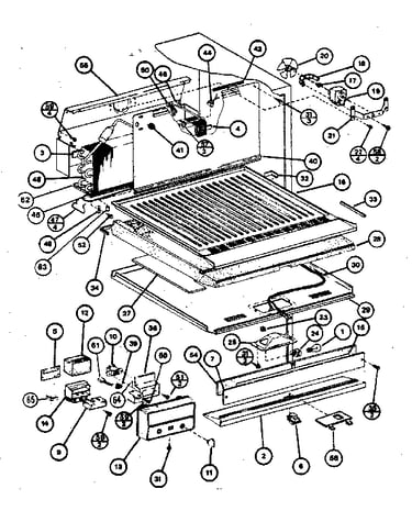 Refrigerator freezer functional